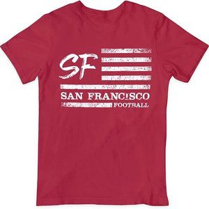 San Francisco Football Fans SF Nation Flag Classic T-Shirt